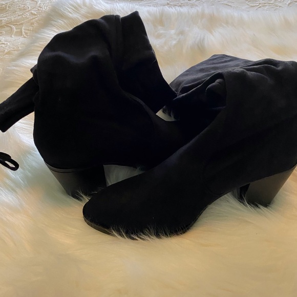 Suede like over the knee boots - Picture 5 of 6